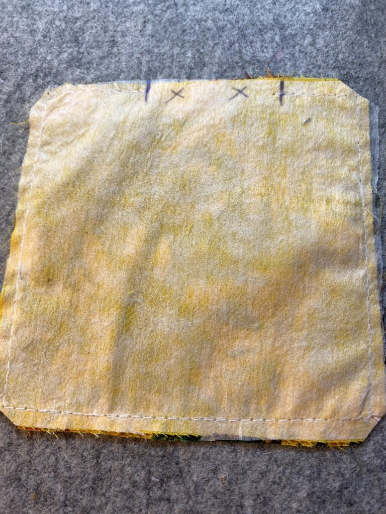 Coaster Sew and Clip Edges