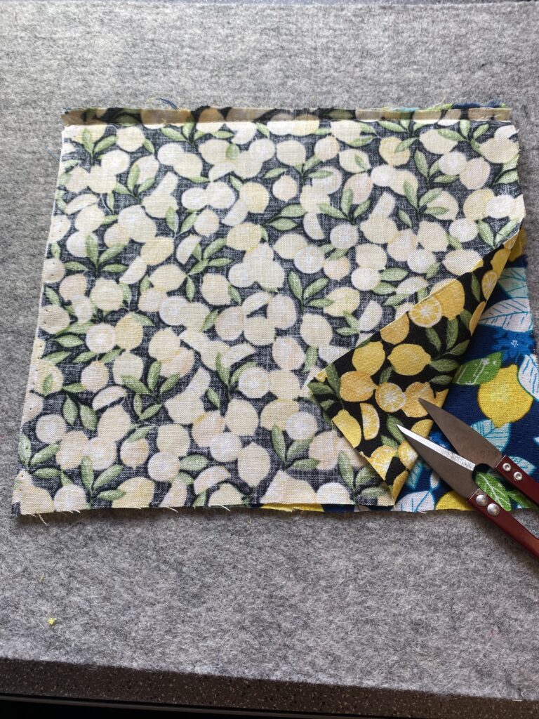 Snack Bag Cut Fabric Pieces